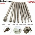 thumbnail image 3 of 10 Pcs 1.2mm Rotary Diamond Burr Core Drill Bit Engraving 2.35mm for Glass Tile, 3 of 5