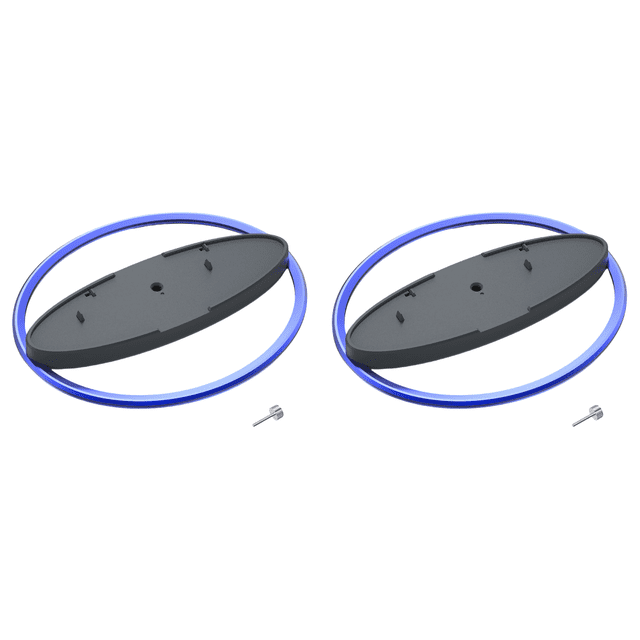 Base Antideslizante Soporte Vertical Metal para Consola Pro/PS5 Slim/PS5() Azul