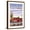 Brown Frame, variant on Art.com Arizona - Route 66 - Corvette with Red Rocks Art Print by Lantern Press, White Frame Wall Art, 21" x 29"