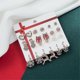 thumbnail image 4 of 12 Pairs New Design Trendy Christmas Earring Set Xmas Elk Snowflake Santa Claus Earrings Fashion New Year Christmas Jewelry Gift, 4 of 5
