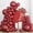 Ruby Red, variant on 135pcs Dusty Green Balloons Different Sizes Pack of 18 12 10 5 Inch, Latex Boho Sage Green Balloon Garland Arch Kit for Wedding Dinosaur Jungle Safari Birthday Party Decorations
