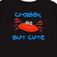 thumbnail image 4 of Inktastic Crabby but Cute Boys or Girls Long Sleeve Toddler T-Shirt, 4 of 5