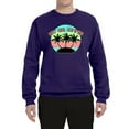 thumbnail image 2 of Wild Bobby, Pastel Color Hot Girl Summer, Streetwear, Unisex Crewneck Graphic Sweatshirt, Purple, X-Large, 2 of 4