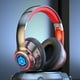 thumbnail image 1 of Auriculares Bluetooth 5.2 para deportes electrónicos con baja latencia, cómodos de usar, 20 horas de uso, plegables, con micrófono, de plástico., 1 of 8