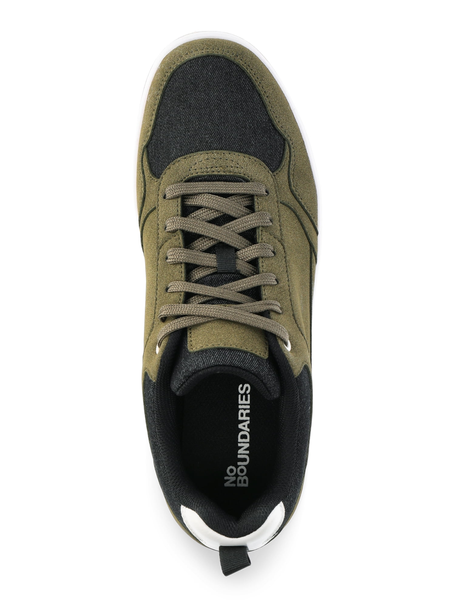 No Boundaries Classic Skate Low Top Sneakers, Men's