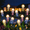 Warm, variant on Solar Garden Lights Outdoor,2 Pack 12 LEDs Waterproof Solar Powered Jellyfish Lights,Christmas Garden Decorative Lights for Outside Yard Pathway Lawn Warm White Decorations - Unique Gifts for Holiday