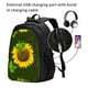 thumbnail image 2 of Easygdp Sunflower Mochila para Laptop de Viaje con Puerto USB, Mochila para Laptop con Puerto de Carga USB para Mujeres y Hombres, 2 of 7