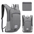 thumbnail image 2 of Bolsa de bicicleta transpirable plegable para senderismo ocio deportes pesca (gris claro), 2 of 6