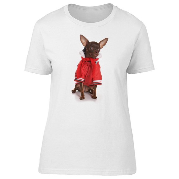 Cute Glamorous Chihuahua Tee Women's -Image by Shutterstock