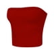 thumbnail image 3 of Sujetador de poliéster para mujer, estampado, sin tirantes, para yoga, ejercicio, pecho, cruzado, 3 of 3