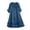 Blue, variant on Womens Button Down Tops Casual Trendy Oversized Loose Fit Soft Fashion Summer Long Sleeve T Shirts Solid Color Tee Clothing