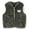 Army Green, variant on Toddler Vest Kids Full-Zip Brown Vest Boys Warm Girls Fall Vest Vest Girls 12-18 Months