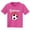 Fuschia, variant on Wild Bobby, Cute Soccer Ribbon Soccer Ball Gift Sports Girls Graphic Youth T-Shirt, Vintage Heather Blue, Large