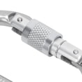 thumbnail image 3 of Carabiner Clip High Strength Light Weight 24 KN Tension Outdoor Rock Climbing Tools for Engineering Protection, 3 of 8