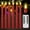 Red, variant on Battery Operated Flameless Tea Lights : 24PACK LED Electric Candles Lamp Realistic and Bright Flickering Holiday Gift Long Lasting for Birthday Wedding Party Celebrations Decoration Warm Yellow
