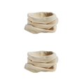 thumbnail image 1 of Inteprter Calentador de cuello a prueba de frío colores surtidos cuello cómodo polaina gran textura accesorios de ciclismo pañuelo para el Beige 2Conjunto, 1 of 6