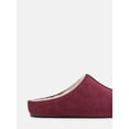 thumbnail image 4 of Joyspun Women's Suede Mule Slippers, 4 of 6