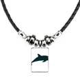 thumbnail image 1 of Collar de cuero Unbranded colgante de cuerda tamaño 2.0 cm x 2.7 cm, 1 of 3