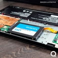 thumbnail image 3 of Unidad de Estado Solido Quaroni SSD 2.5 256GB SATA III 510/450 MB/s negro, 3 of 6
