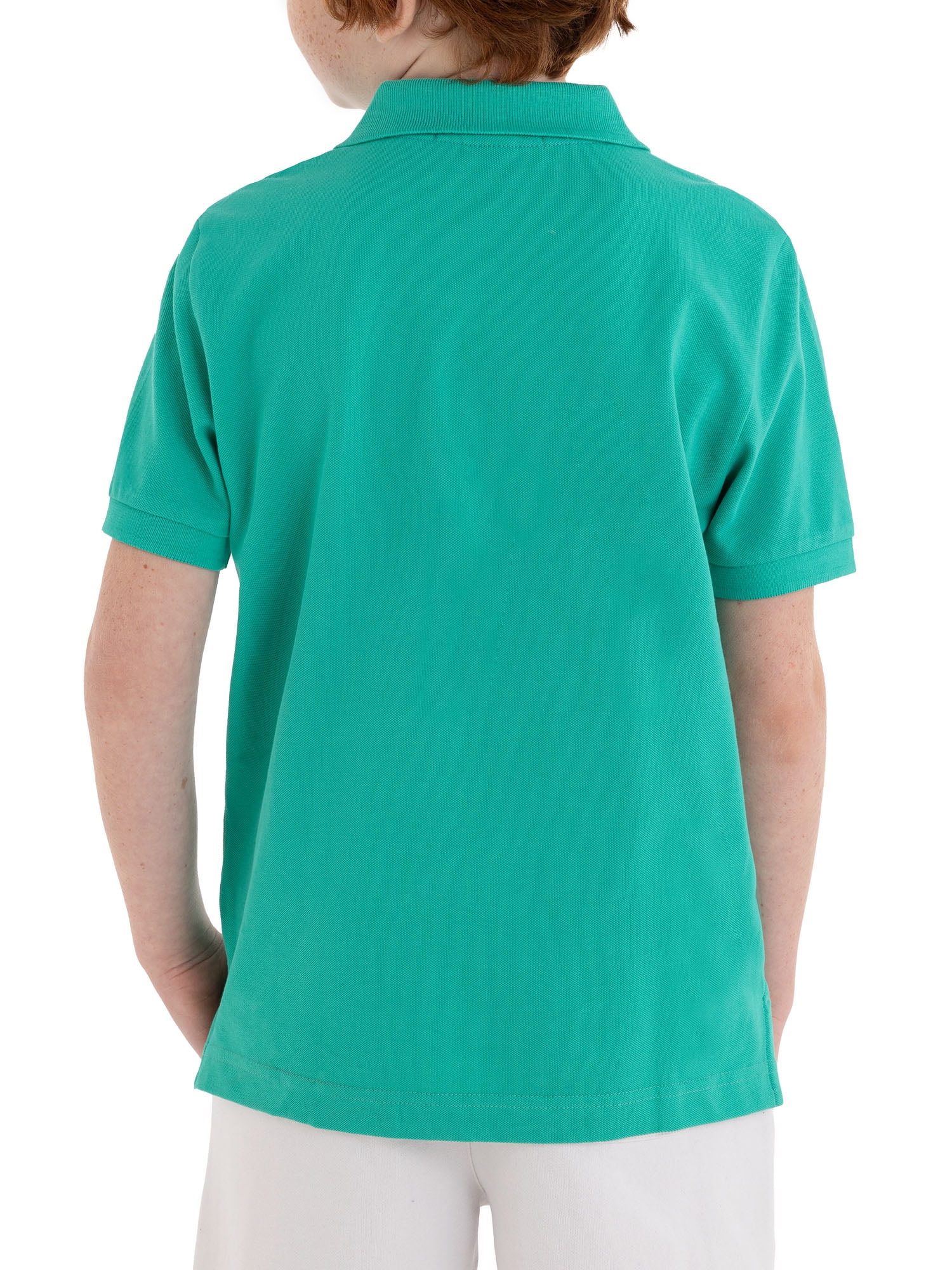 U.S. Polo Assn. Boys Short Sleeve Pique Polo Shirt, Sizes 4-18