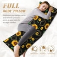 thumbnail image 5 of KLL Ultra Soft Microfiber Body Pillow Cover/Pillowcases 20"x54" with Hidden Zipper Closure-Flower, 5 of 8