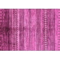 thumbnail image 1 of Ahgly Company Indoor Rectangle Abstract Pink Modern Area Rugs, 5' x 7', 1 of 4