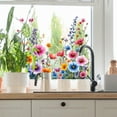 thumbnail image 2 of Colorful Wildflower Window Clings, Removable Floral Wall Decals for Bedroom Living Room, Reusable Stained Glass Stickers Home Decor, 2 of 4