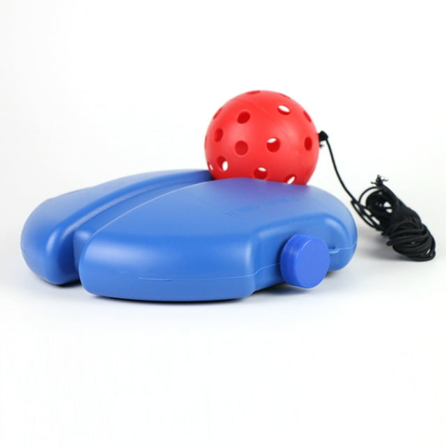 Graflsoa Solo Pickleball Practice Trainer in Red - Perfect for Independent Skill Enhancement, Compact & Lightweight Design