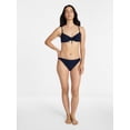 thumbnail image 2 of Time and Tru Women’s and Women's Plus Underwire Eyelet Bikini Top, Sizes XS-3X, 2 of 5