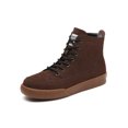 thumbnail image 1 of UKAP Womens Ankle Booties Punk Winter Boots Platform Combat Boot Outdoor Short Bootie Slip Resistant Shoes Brown 5.5, 1 of 9