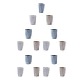 thumbnail image 1 of Kearding Taza de enjuague de 400ml, vasos circulares para baño, taza para cepillo de dientes, botella de almacenamiento de moda, decoración de de Type8 NO8 Kearding CBP067709, 1 of 6