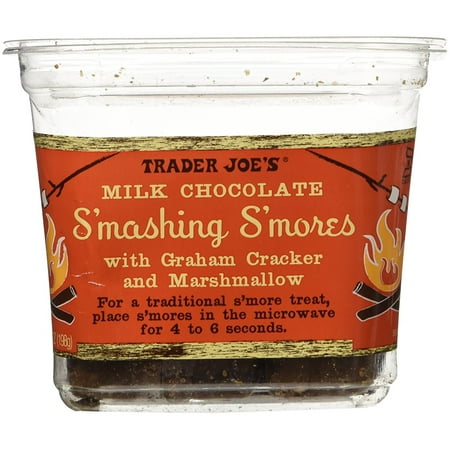 Trader Joe`s Milk Chocolate Smashing Smores with Graham cracker and