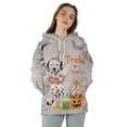thumbnail image 4 of Trick or Treat Dalmatian Funny Mummy Cosplay Pumpkin Candy Basket All Over Print 3D Hoodie Unisex Merch Hoodies Dog Lover - 12016, 4 of 6