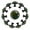 Multicolored 07, variant on 12 Pcs Cabinet Knobs Green Tree of Life Indian Forest, Round Crystal Glass Drawer Dresser Wardrobe Handles Pulls Door Cupboard Hardware Knob with Screws for Home Kitchen