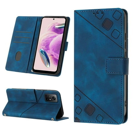 

Case for Xiaomi Redmi Note 12S 4G Magnetic Leather Wallet Flip Cover Card Holder