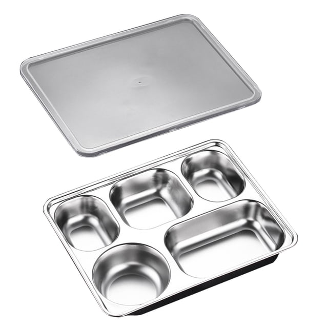 Fiambrera isotérmica para estudiantes y oficinistas. Recipiente térmico para alimentos con compartimentos. Fiambrera bento para el hogar, la escuela, picnics y cafeterías.