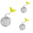 thumbnail image 1 of Infusor de té de 3 piezas, colador de té mejorado, infusores de té premium para té suelto, té más empinado, bola de té para condimentos de especias de hierbas con sabor a té, 1 of 5