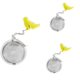 thumbnail image 1 of Infusor de té de 3 piezas, colador de té mejorado, infusores de té premium para té suelto, té más empinado, bola de té para condimentos de especias de hierbas con sabor a té Sincero Electrónica, 1 of 5