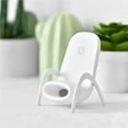 thumbnail image 4 of Langgg Chaise Portable Mini Chargeur Sans Fil Support de Téléphone Multifonction avec Fonction Haut-Parleur Forme de Chaise Support de Chargeur Sans Fil, 4 of 9
