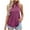 Wine, variant on gakvbuo Summer Tank Tops For Women 2024 Women Summer Sexy Fashion Solid Regular Round Neck Women Sleeveless Top Blouse