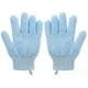 thumbnail image 1 of Guantes exfoliantes, guante exfoliante de microfibra de doble cara con aros colgantes, exfoliante corporal, limpieza profunda de la piel muerta y mejora la circulación sanguínea., 1 of 4