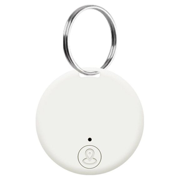 MesaSe Localisateur pour Animaux de Compagnie, Traqueur Intelligent Anti-Perte, Suivi de Clés Mobile, Sac Portable, Portefeuille ABS Bluetooth 5.0 avec Anneau