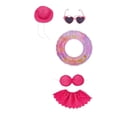 thumbnail image 2 of VeToyBs Beach Bikini Porch Goose Outfit, Yard Gooses Clothes, Garden Decoration Outfit, Patio Gooses Statue Accessories, 2 of 4