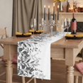thumbnail image 2 of Table Runners 90 Inches Long Dress Scarves, Grey Leaves Farmhouse Coffee/Dining/Kitchen Table Runner for Living Room, Summer Botanical 13x90 Inch, 2 of 9