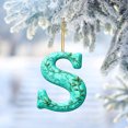 thumbnail image 4 of Wzzjkit 26 Alphabet Series 2D Acrylic Backpack Car Pendant Decoration Ornament, 4 of 7
