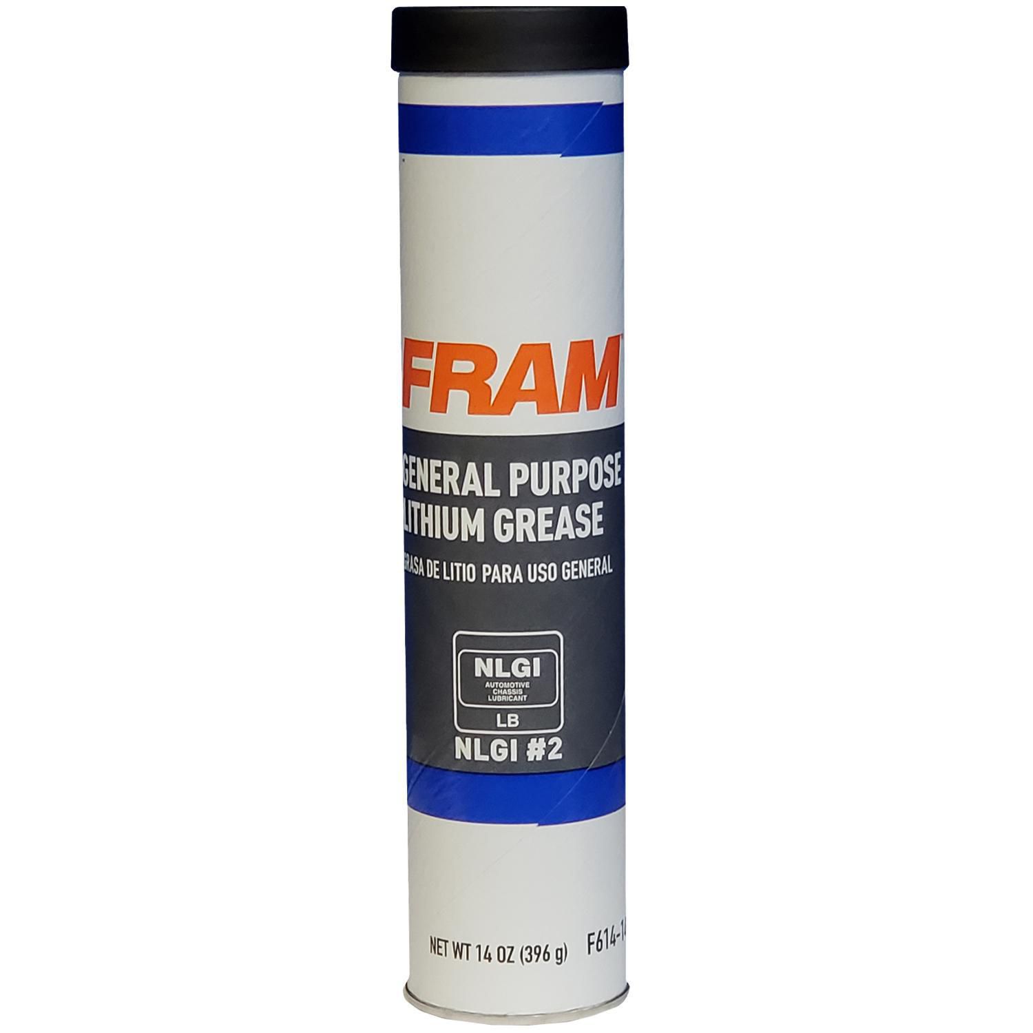 FRAM Grease FRAM MultiPurpose Lithium Grease 14 OZ, 14 oz tube, sold