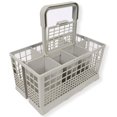 thumbnail image 1 of Dishwasher Cutlery Basket  Dishwasher Silverware Cutlery Basket Foldable Dishwasher Basket Replacement Rack Accessory Cutlery Holder for Dishwasher Kitchen Fork Spoon, 1 of 10