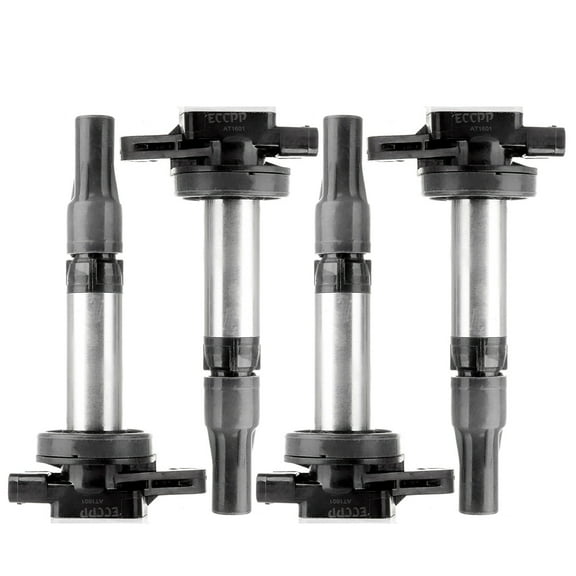 ECCPP Set of 4 New Ignition Coils PACK For 2003-2010 Range Rover Jaguar 4.4L 4.2L V8