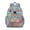 Floral, variant on Fluffy Owl Backpack - Waterproof Book Bag with Cute Baby Owl Pattern, Durable Construction, Ideal for Teens and Daily Wearers
