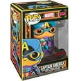 thumbnail image 1 of Funko 48845 Marvel Black Light Captain America Collectable Toy, Multicolour, 1 of 2